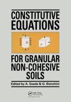 Constitutive Equations for Granular Non-Cohesive Soils