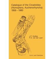 Catalogue of the Cicadoidea (Homoptera, Auchenorhyncha), 1956-1980