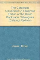 The Catalogus Universalis of Broer Jansz (1640-1652)