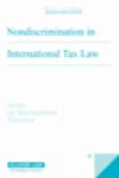 Nondiscrimination in International Tax Law