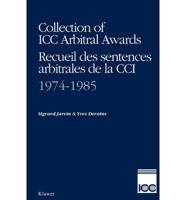 Collection of ICC Arbitral Awards, 1974-1985