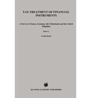 Tax Treatment of Financial Instruments