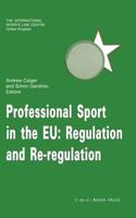 Professional Sport in the European Union