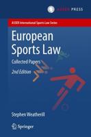 European Sports Law : Collected Papers