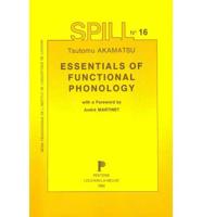 Essentials of Functional Phonology