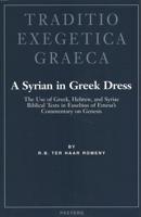 A Syrian in Greek Dress