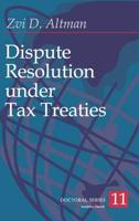 Dispute Resolution Under Tax Treaties
