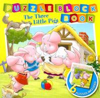 Puzzle Block Book: The Three Little Pigs [With 6 Puzzles]