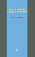 Essays in Honour of Nicholas P Wolterstorff