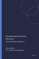 Decolonizing Democratic Education