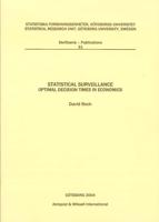 Statistical Surveillance