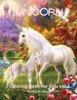 Unicorn Coloring Book for Kids Vol.3