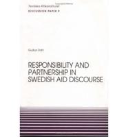 Responsibility and Partnership in Swedish Aid Discourse