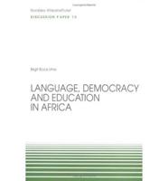 Language, Democracy and Education in Africa