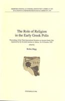 The Role of Religion in the Early Greek Polis