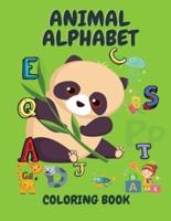 Animal Alphabet Coloring Book