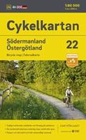 Cykelkartan Blad 22 Södermanland/Östergötland 1:90000