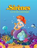 Sirènes Livre De Coloriage