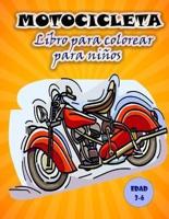 Libro para colorear de motos para niños: Imágenes de motos grandes y divertidas para niños