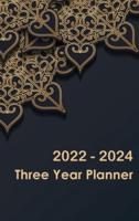 3 Year Monthly Planner 2022-2024: 36 Months Calendar Three Year Planner 2022-2024 , Appointment Notebook, Monthly Schedule Organizer, Diary Journal
