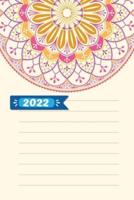 2022 - Libro e pianificatore degli appuntamenti giornalieri: Planner giornaliero e mensile, Calendario Organizer 2022