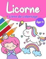Livre de coloriage magique Licorne pour filles 1+: Livre de coloriage de licorne avec de jolies licornes et arcs-en-ciel, une princesse et de jolis bébés licornes pour filles