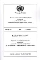 Treaty Series 3136 (English/French Edition)