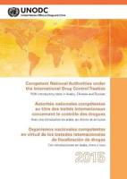 Competent National Authorities Under the International Drug Control Treaties 2015