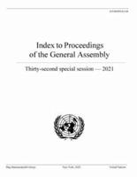 Index to Proceedings of the General Assembly 2021