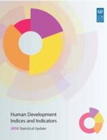 Human Development Indices and Indicators. 2018 Statistical Update