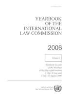 Yearbook of the International Law Commission 2006, Volume I