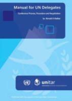 Manual for UN Delegates