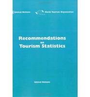 Recommendations on Tourism Statistics