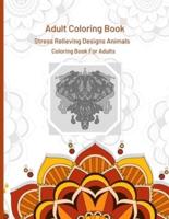 Animals Mandala:  Coloring Book For Adults