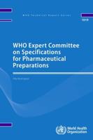 WHO Technical Report Series 1019 WHO Expert Committee on Specifications for Pharmaceutical Preparations: Fifty-Third Report