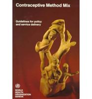 Contraceptive Method Mix