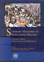 Summary Measures of Population Health
