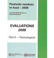 Pesticide Residues in Food 2009