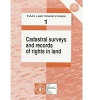 Cadastral Surveys and Records of Rights in Land
