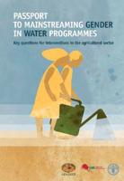 Passport to Mainstreaming Gender in Water Programmes