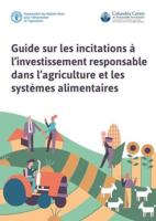 Guide Sur Les Incitations À L'investissement Responsable Dans L'agriculture Et Les Systèmes Alimentaires