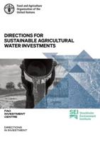 Directions for Sustainable Agricultural Water Investments