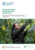 Manual for Climate Investments of the Private Sector