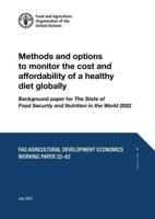 Methods and Options to Monitor the Cost and Affordability of a Healthy Diet Globally