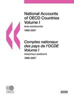 National Accounts of OECD Countries 2009:  Volume I - Main Aggregates