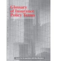 Glossary of Insurance Policy Terms