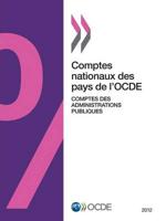 Comptes Nationaux Des Pays de L'Ocde, Comptes Des Administrations Publiques 2012