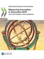 Measuring Innovation in Education, 2019