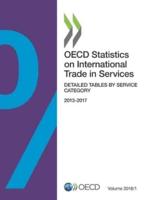 OECD Statistics on International Trade in Services Vol. 2018/1: Detailed Tables by Service Category 2013-2017