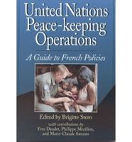 United Nations Peace-Keeping Operations